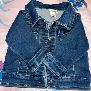 3-6 months girls Jean jacket.